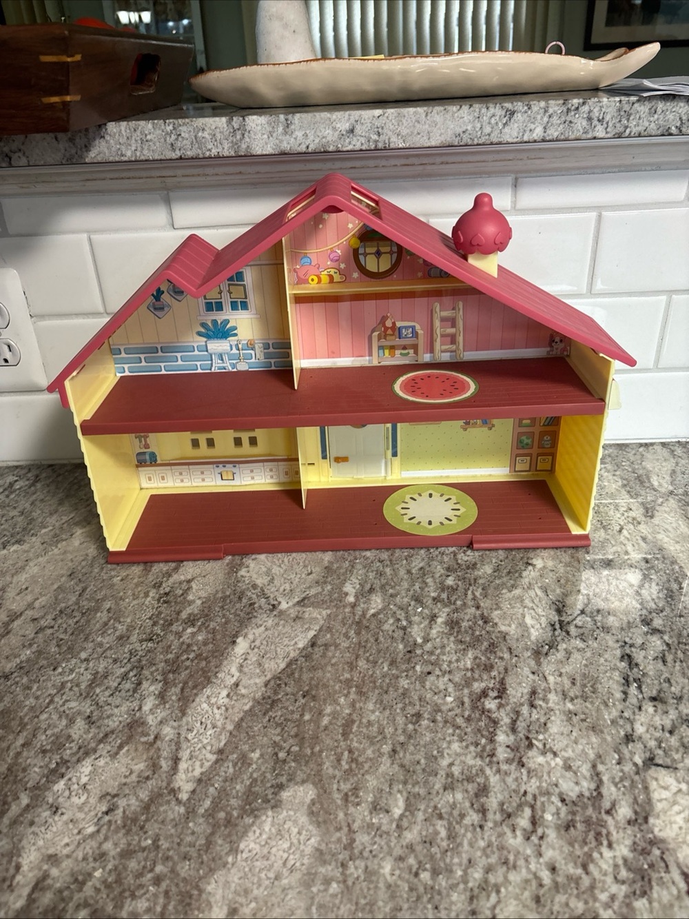 Bluey Family House Celebration Home Birthday Playset Dollhouse House Only